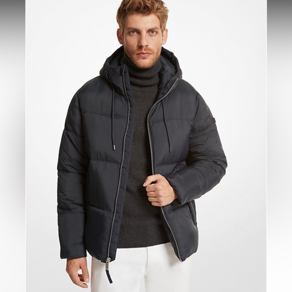 Canterwall Quilted Nylon Puffer Jacket